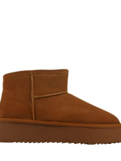 Dámské kožené boty Solo  Platform light brown 02 dámské model 21727086 - Solo Soprani