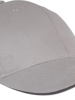 KP 011 6 Panelová sandwich kšiltovka  light grey model 22460979 - K-up