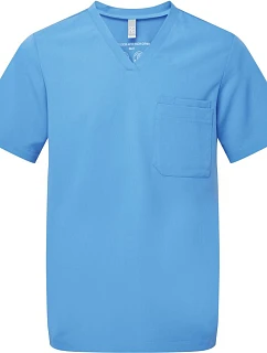 Onna NN 200 Pánsky elastický sveter s výstrihom do V 39.N200 ceil blue
