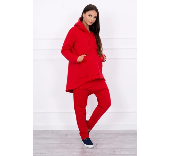 Sada model 18742600 kalhot červená - K-Fashion