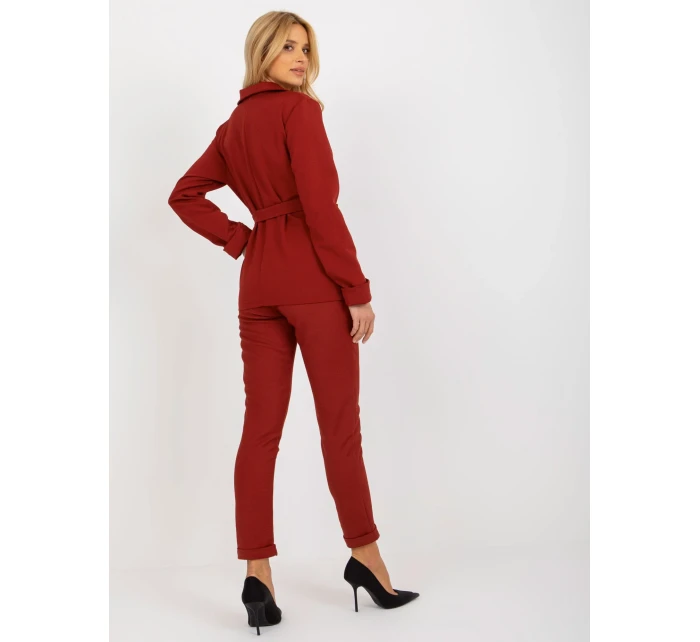 Dámska bunda LK MA 507798.51P gaštanová - FPrice