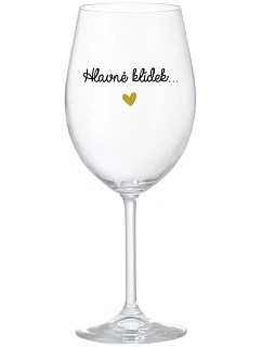 TOP CLASS... - číry pohár na víno 350 ml
