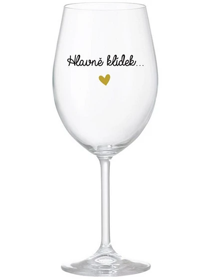 TOP CLASS... - číry pohár na víno 350 ml