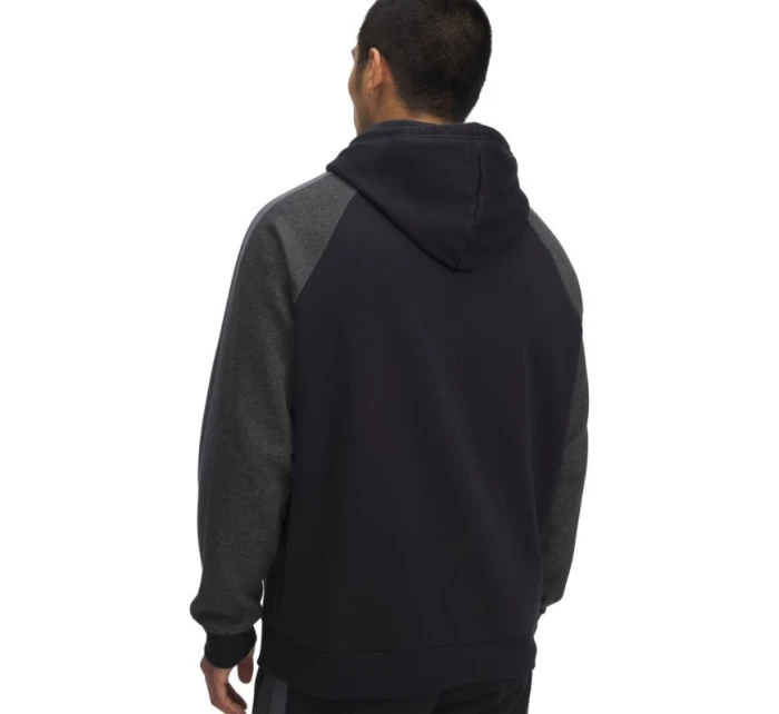 Pánská mikina Rival Fleece Colorblock Hoodie black model 21812664 001 pánská - Under Armour Pánská mikina Rival Fleece Colorblock Hoodie black model 21812664 001 pánská - Under Armour