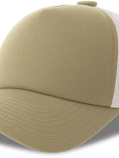 Atlantis Headwear Record-S 5-panelová truckerová čiapka 33.0263 khaki