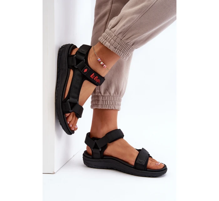 Damskie Sandały Lee Cooper LCW-24-34-2615 Czarne