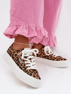 Dámské tenisky na platformě O`NEILL SPINNA C WOMEN LOW 90261009.92A Leopardí vzor