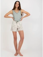 Piżama BR PI model 18547354 khaki - FPrice Piżama BR PI model 18547354 khaki - FPrice