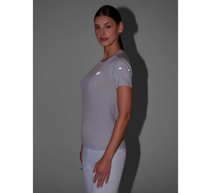 Dámské trekingové tričko z Merino vlny model 21434481 - 4F Dámské trekingové tričko z Merino vlny model 21434481 - 4F