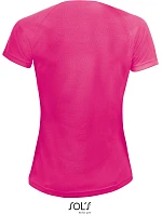 SOL'S Sporty Women Dámské raglánové sportovní tričko model 22524925 neon pink