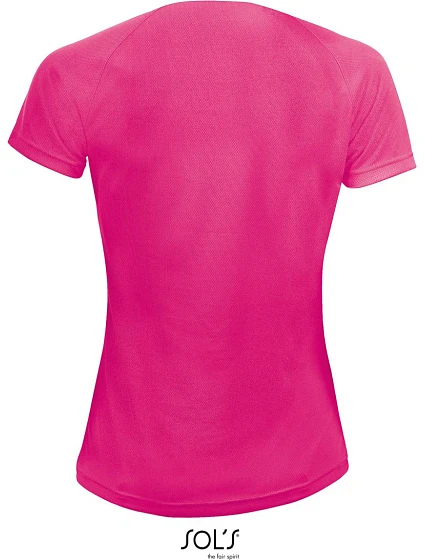SOL'S Sporty Women Dámské raglánové sportovní tričko model 22524925 neon pink