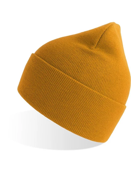 Atlantis Headwear Pure Pletená čiapka „Pure“ 33.8000 horčicová Atlantis Headwear Pure Pletená čiapka „Pure“ 33.8000 horčicová