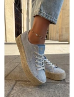 Dámské Tenisky Na Platformě S Pletením model 21693330 Světle Béžové - Lee Cooper