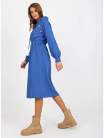 Dámské šaty RV SK model 17802990 tmavě modré - FPrice Dámské šaty RV SK model 17802990 tmavě modré - FPrice