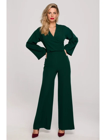 Dámský overal model 18580901 tm. zelená - Makover