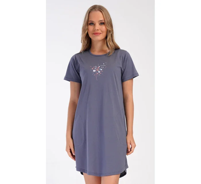 Dámské domácí šaty s krátkým rukávem model 21044659 - Vienetta