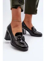 Topánky na podpätku model 195396 Krok vo veľkom štýle