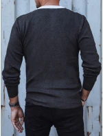 Pánsky sivý sveter FashionStreet WX2204