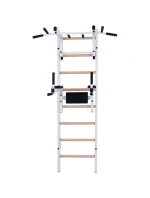 DREVENO-KOVOVÝ GYMNASTICKÝ REBRÍK S HRAZDOU A PRÍSLUŠENSTVOM BENCHK 232W