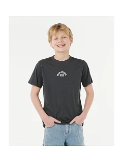 Tričko RIP CURL TROPIC DAZE ART TEE -BOY, čierne