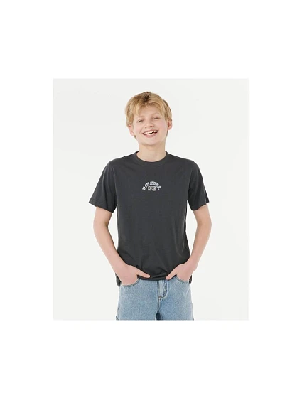 Tričko RIP CURL TROPIC DAZE ART TEE -BOY, čierne Tričko RIP CURL TROPIC DAZE ART TEE -BOY, čierne
