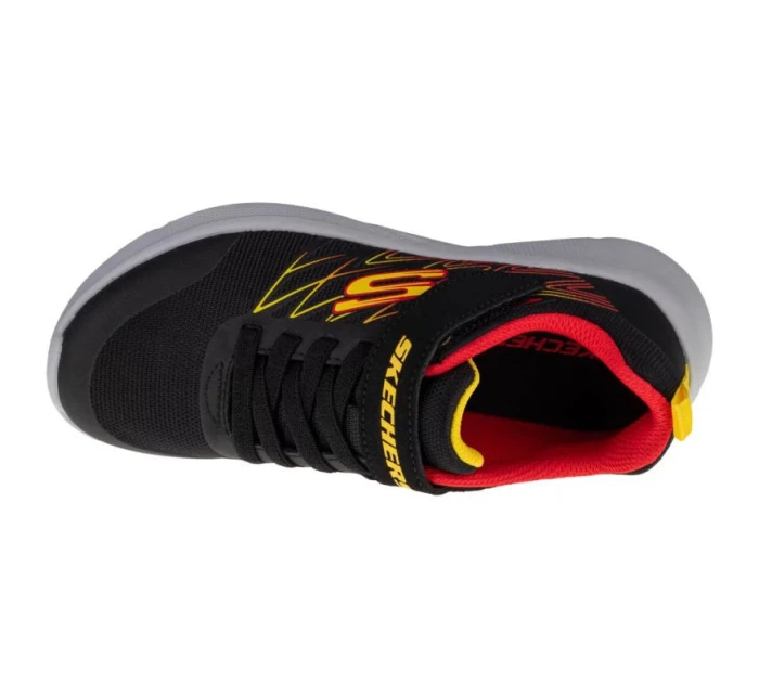 Topánky Skechers Microspec Texlor Jr 403770L-BKRD Topánky Skechers Microspec Texlor Jr 403770L-BKRD