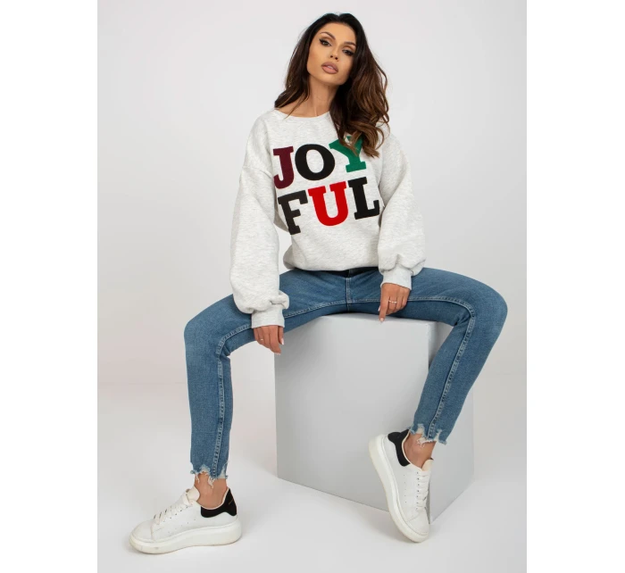 Mikina EM BL 617 5.00X svetlo šedá Mikina EM BL 617 5.00X svetlo šedá