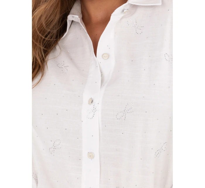 Košeľa LK KS 510078.02 biela