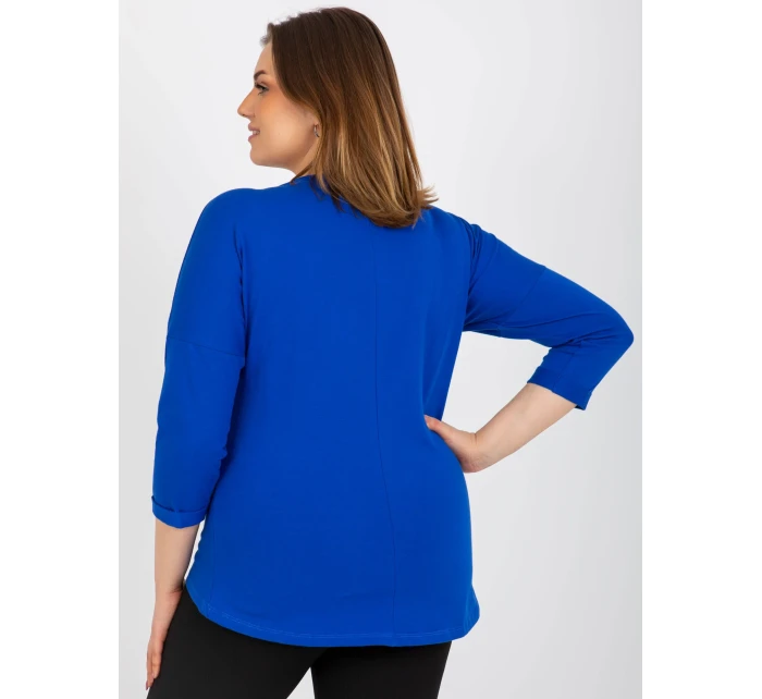 Dámska blúzka RV BZ 8484.15P tmavo modrá - FPrice