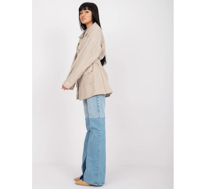 Dámský kabát EM EN model 22034922 béžový - FPrice