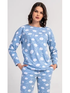 Dámske dlhé pyžamo Cloud