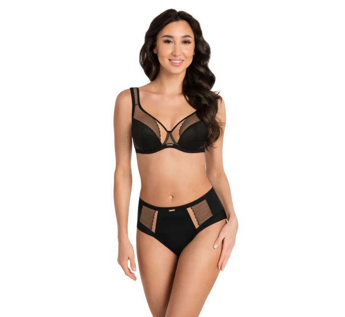 Dámská podprsenka model 20461823 Luisse black - Gorsenia Dámská podprsenka model 20461823 Luisse black - Gorsenia