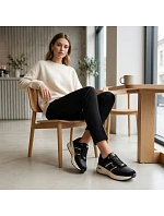 Dámske čierne kožené čižmy Filippo DP7772 women's Dámske čierne kožené čižmy Filippo DP7772 women's