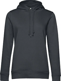 B&C Inspire Hooded /women_° Dámska mikina s kapucňou 01.W34B asphalt