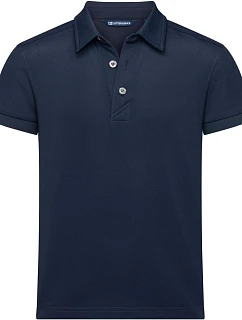 Cutter & Buck Virtue Polo Solid Junior Detské funkčné polo tričko 68.4415 tmavomodrá
