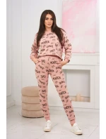 model 18746290 set tmavě pudrově růžový - K-Fashion model 18746290 set tmavě pudrově růžový - K-Fashion