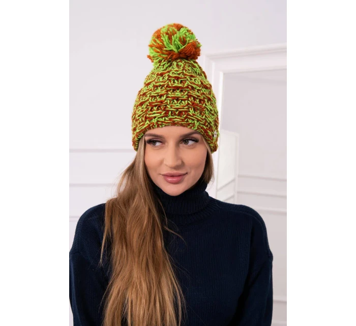 Fiona fleecová čepice zelená model 18751237 - K-Fashion