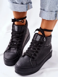 Vysoké Tenisky Big Star Černé model 21561479 - Big Star Shoes
