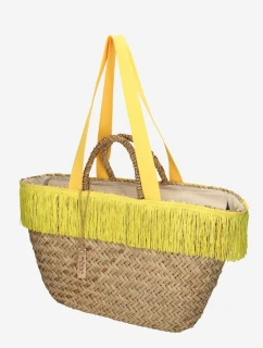 Torebka Plażowa NOBO XP0320-C008 Beżowo-Żółta