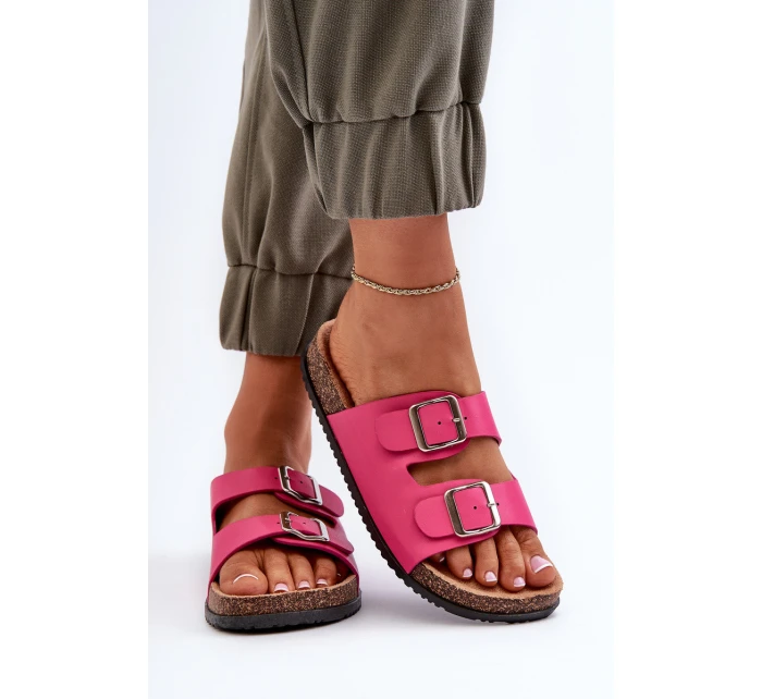 Dámské sandály s přezkami model 21653062 - Boto Dámské sandály s přezkami model 21653062 - Boto