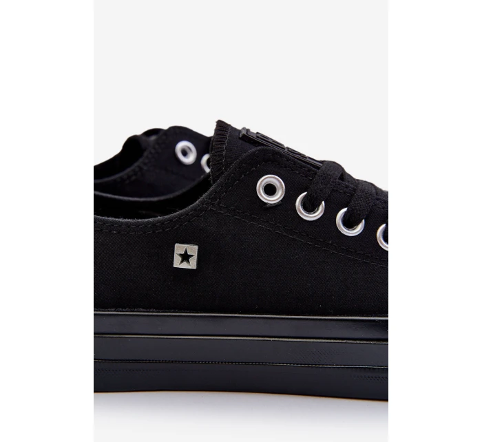 Mužské nízké tenisky Big Star model 21654607 Černé - Big Star Shoes