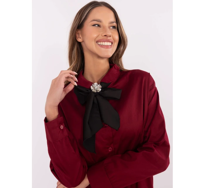 Košeľa DHJ KS 9236.92P bordová