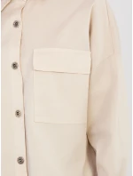 Koszula IT KS model 21944672 beżowy - FPrice Koszula IT KS model 21944672 beżowy - FPrice