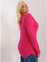 Sweter PM SW PM model 18949240 fuksjowy - FPrice Sweter PM SW PM model 18949240 fuksjowy - FPrice