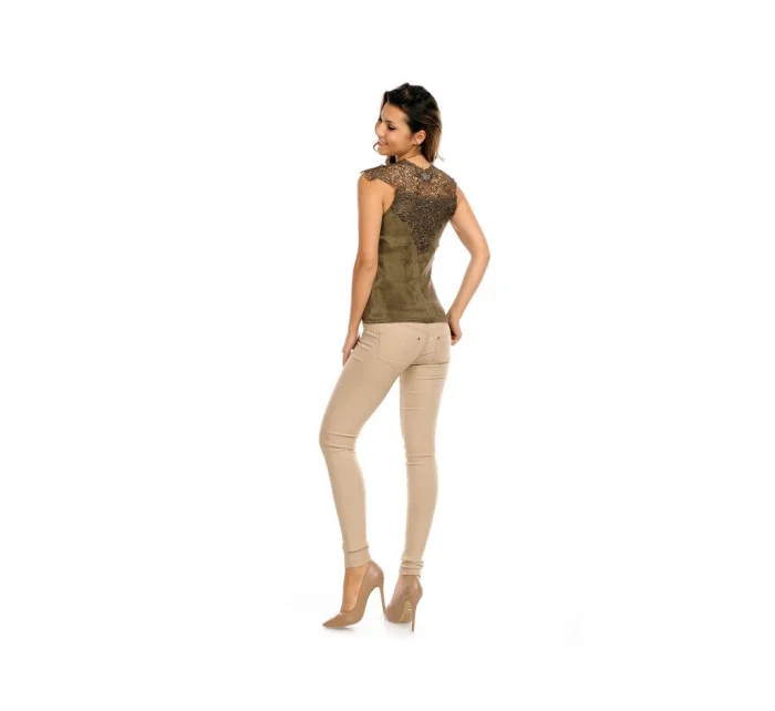 Dámský top s krajkou  model 17634289 - Gemini