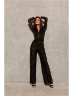 Dámský Overal model 21105534 černý - Roco Fashion