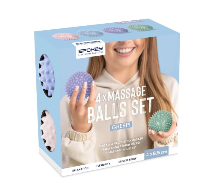 SPORT Sada  4 ks  Mix barev  model 21915164 - Spokey