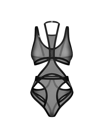 Dámské body Teddy černé model 22198813 - Obsessive Dámské body Teddy černé model 22198813 - Obsessive