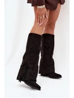 Topánky na podpätku model 219589 Krok vo veľkom štýle