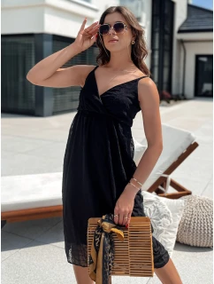 SIENA šaty čierne FashionStreet EY2506